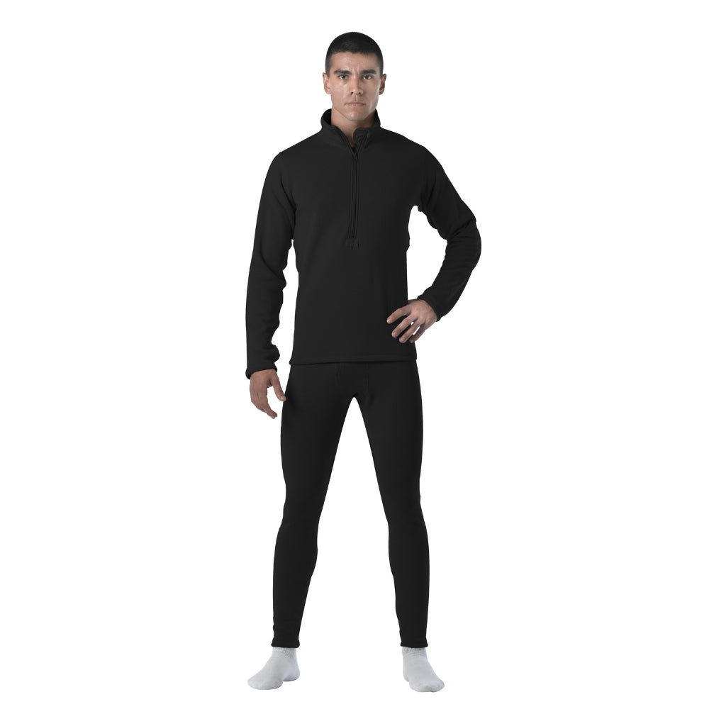 Rothco ECWCS Gen III Mid-Weight Underwear Bottoms Level II (Black)