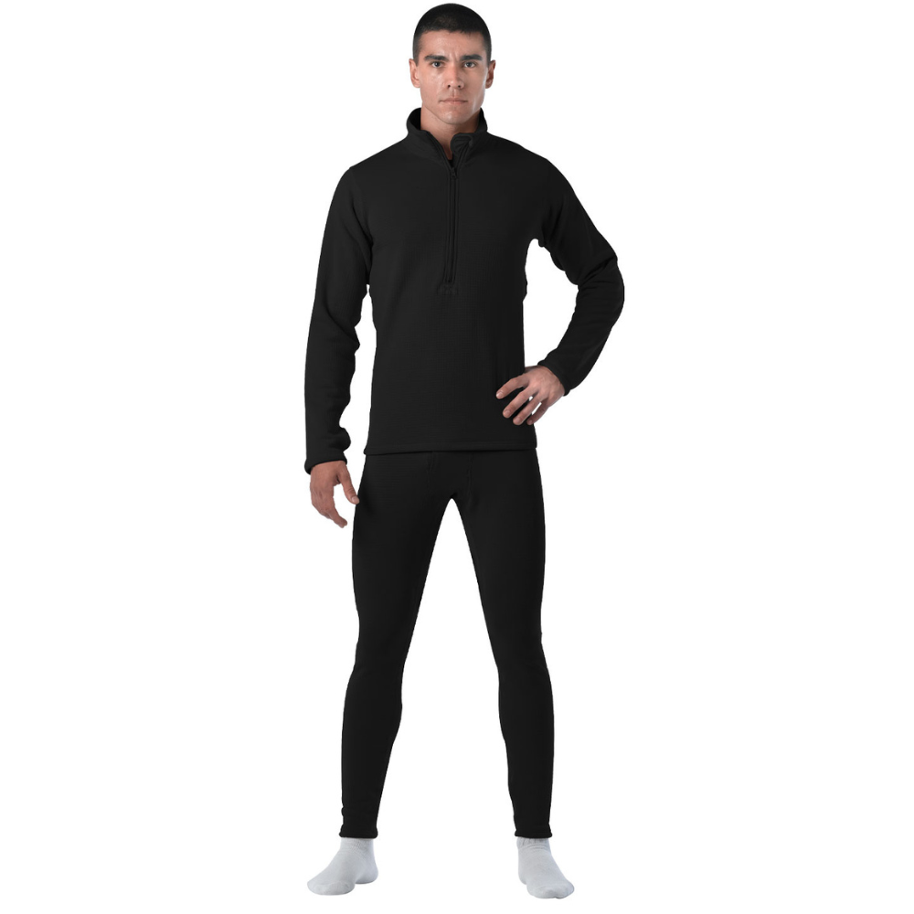 Rothco ECWCS Gen III Mid-Weight Underwear Top Level II (Black) - 3