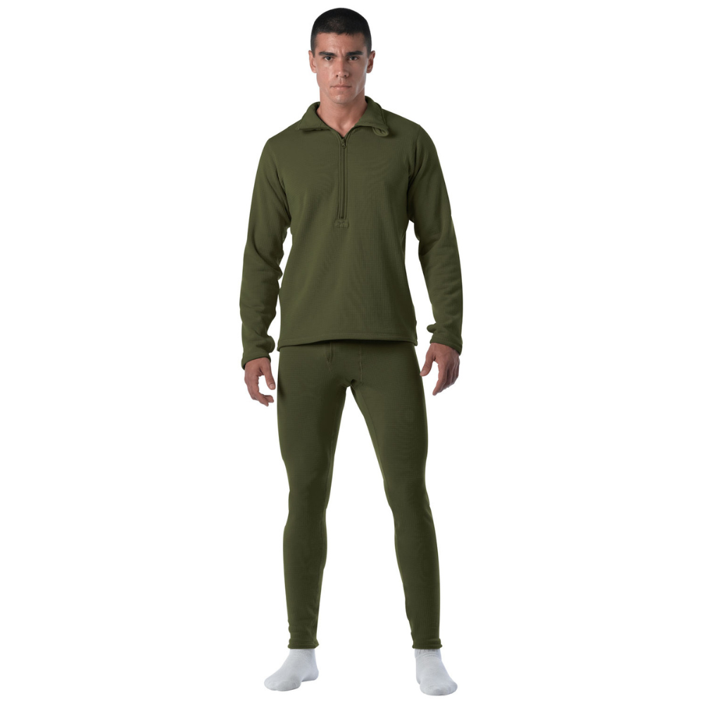 Rothco ECWCS Gen III Mid-Weight Underwear Top Level II (Olive Drab) - 3