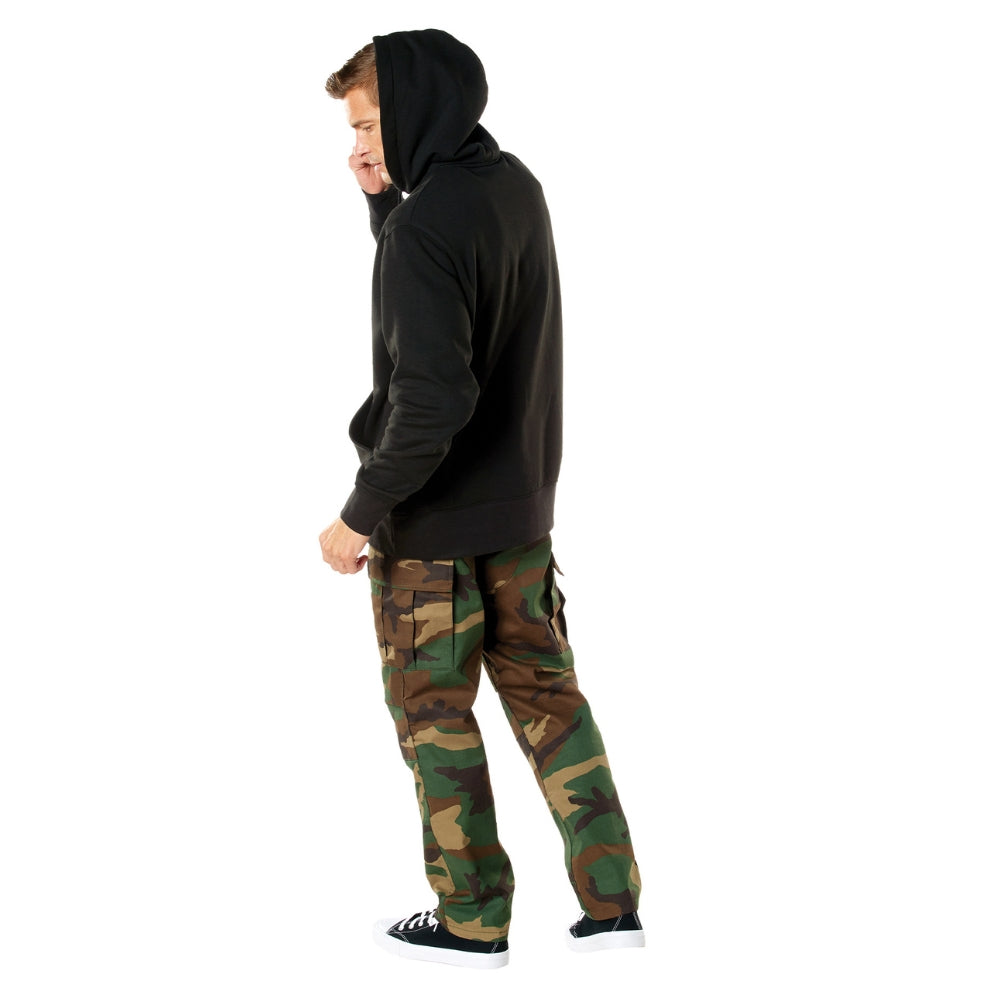 Rothco Every Day Pullover Hooded Sweatshirt (Black) - 4