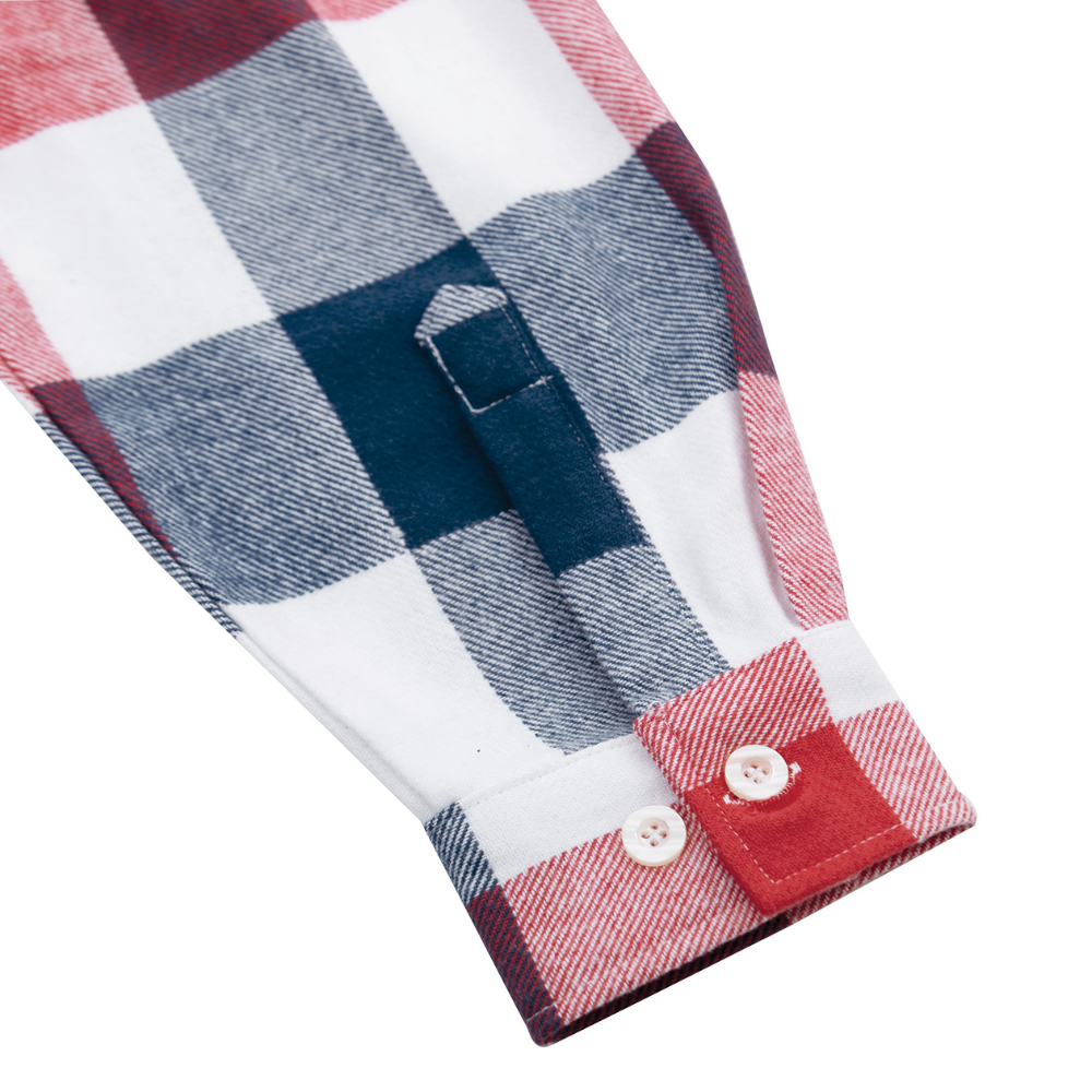 Rothco Extra Heavyweight Buffalo Plaid Flannel Shirt (Red/White/Blue) - 7