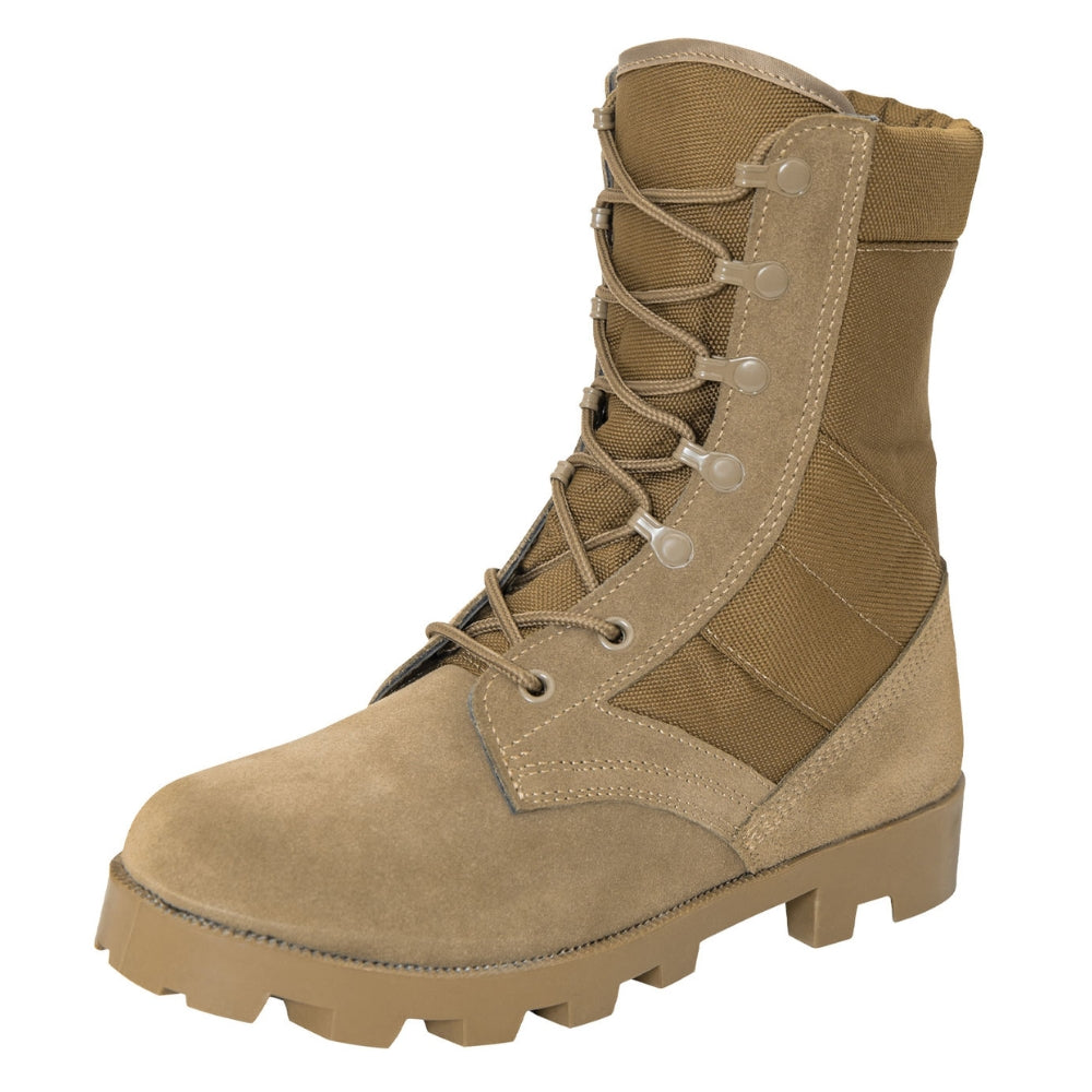 Rothco G.I. Type Speedlace Combat / Jungle Boot - 8 Inch (Coyote Brown)
