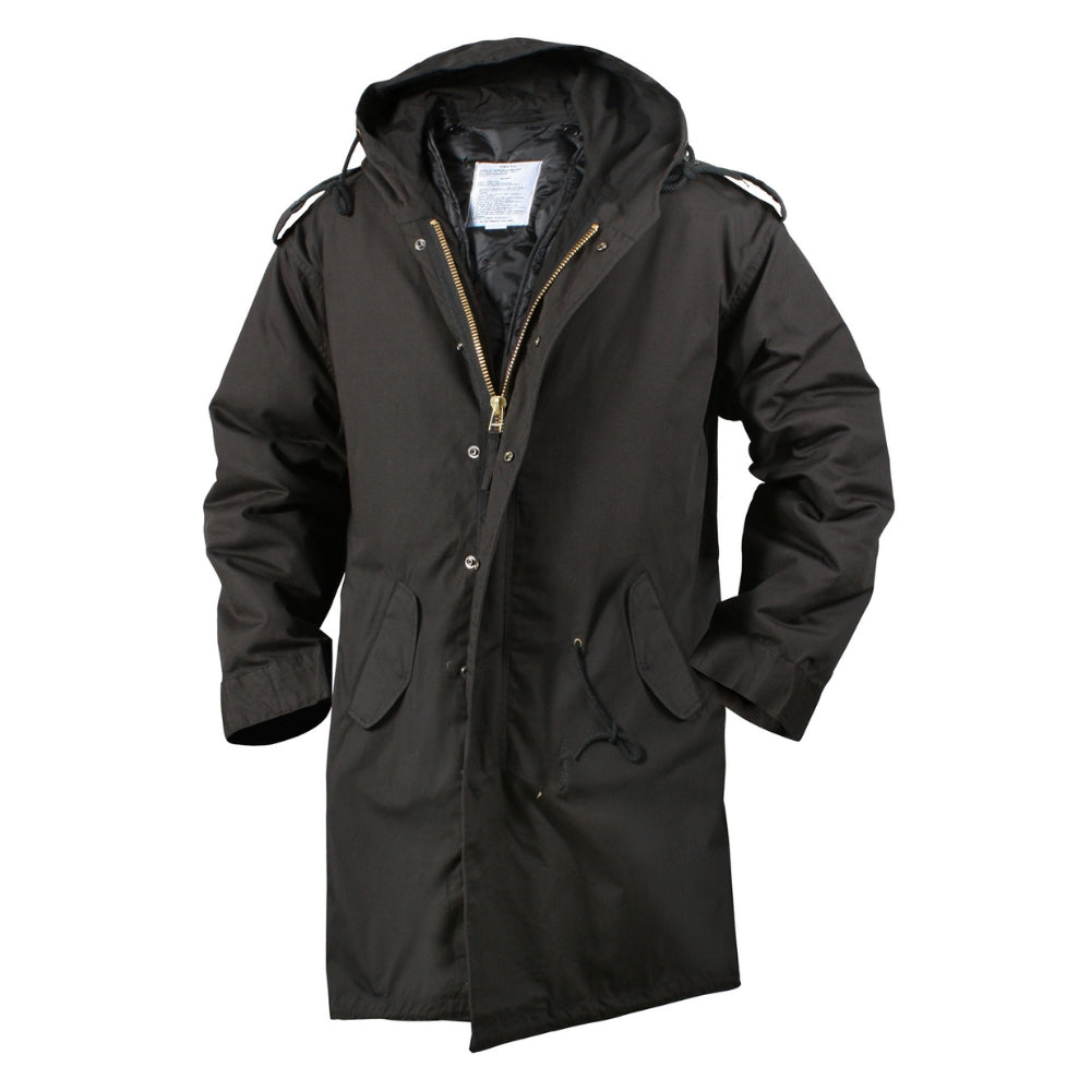 Rothco M-51 Fishtail Parka (Black) | All Security Equipment