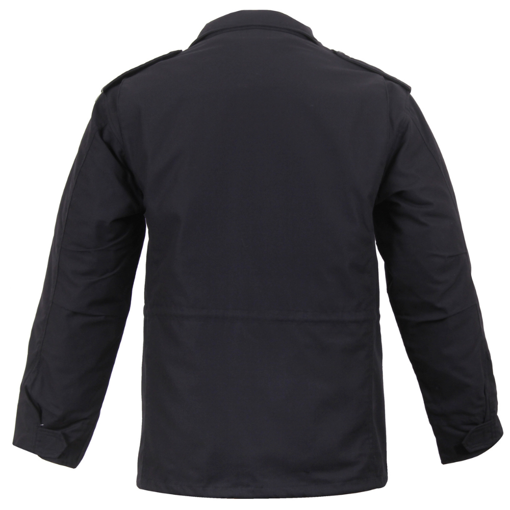 Rothco M-65 Field Jacket (Black) | All Security Equipment - 2