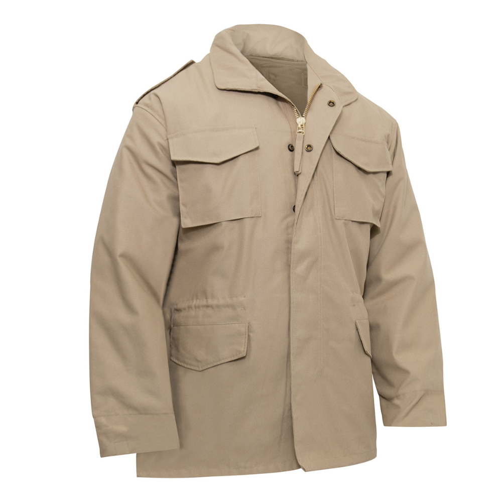 Rothco M-65 Field Jacket (Khaki) | All Security Equipment - 3