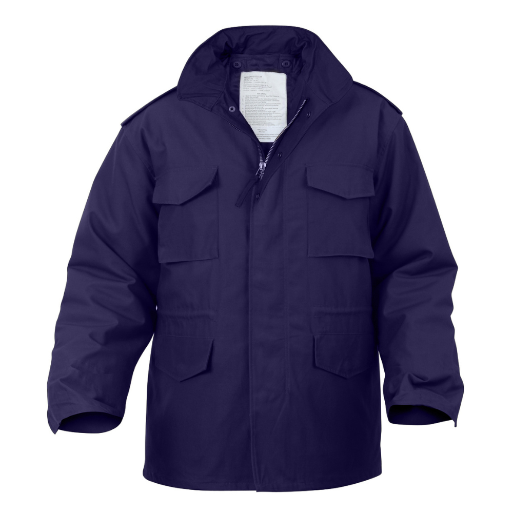 Rothco M-65 Field Jacket (Navy Blue) | All Security Equipment