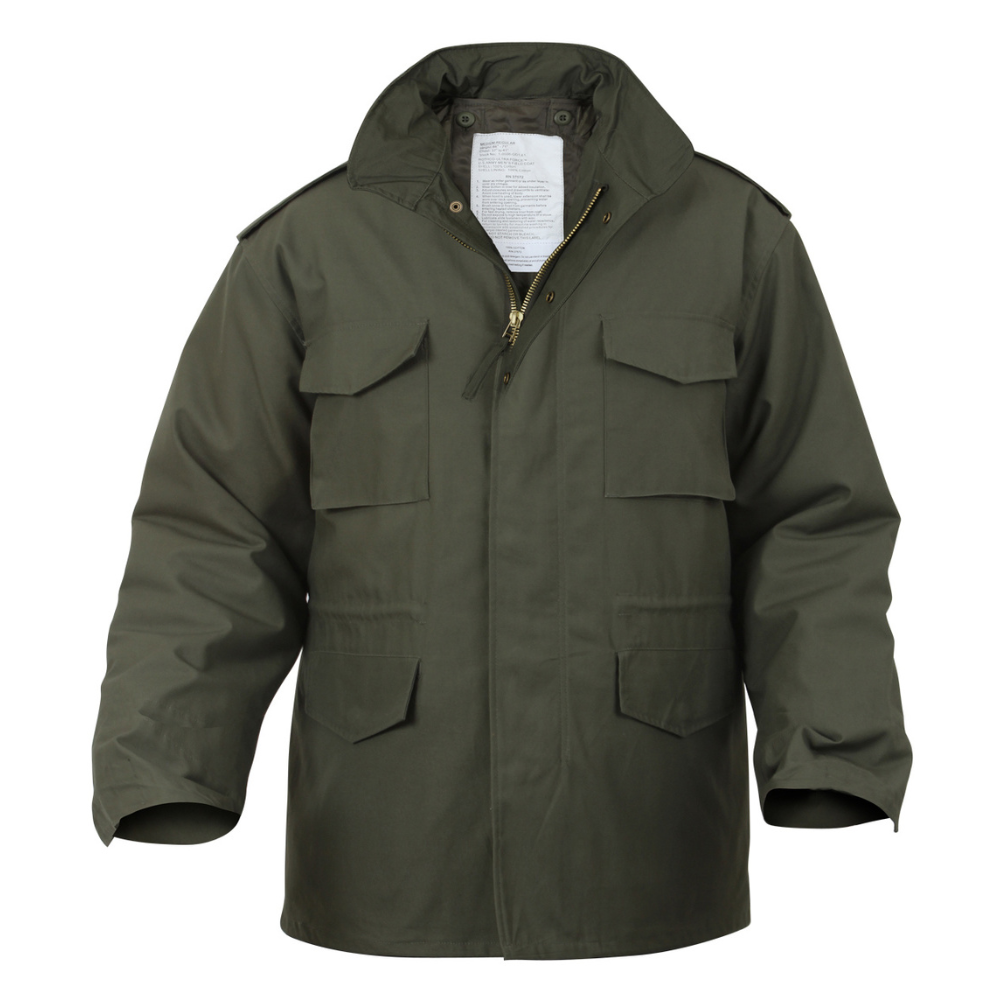 Rothco M-65 Field Jacket (Olive Drab) | All Security Equipment Rothco M-65 Field Jacket (Olive Drab) | All Security Equipment