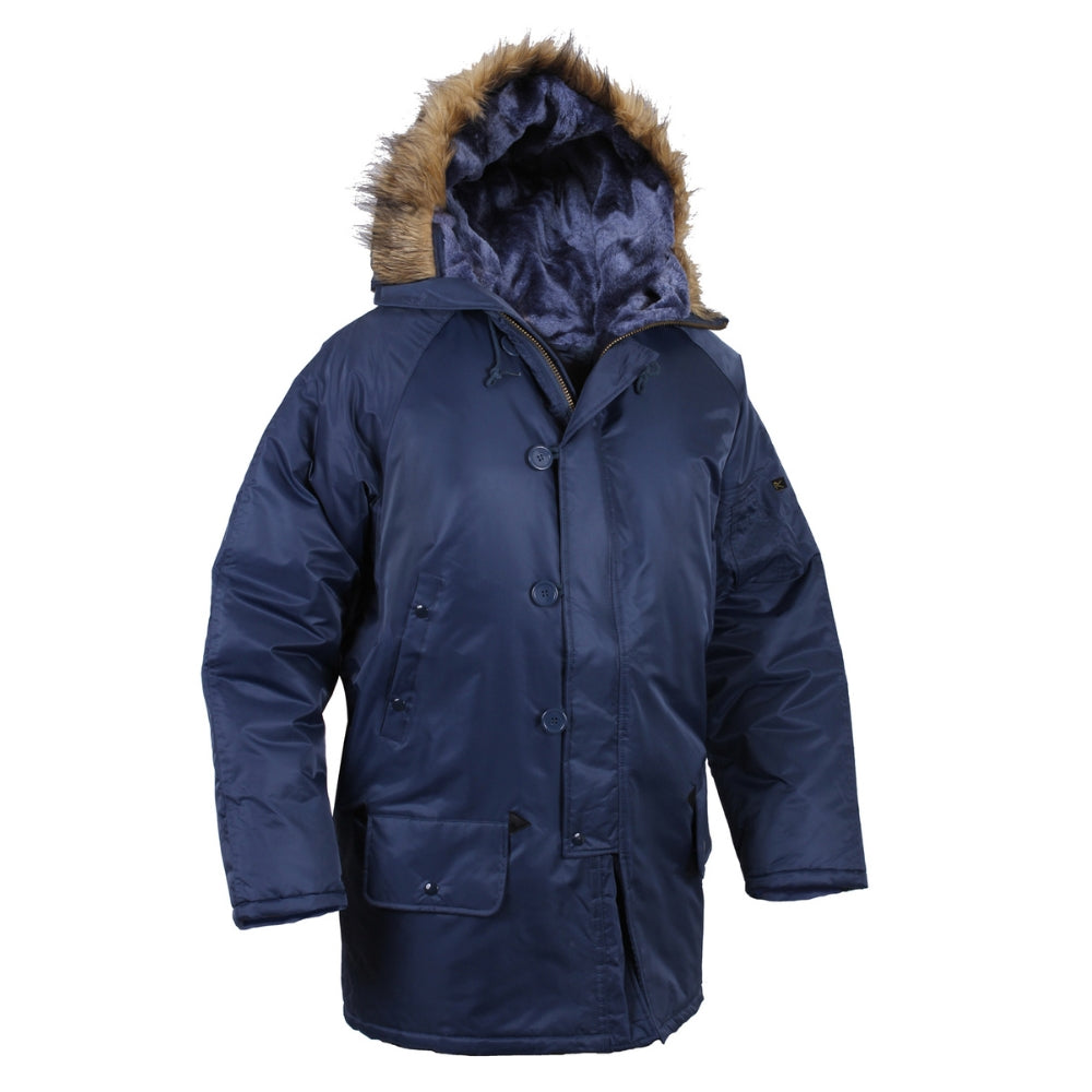 Rothco N-3B Snorkel Parka (Navy Blue) | All Security Equipment - 2