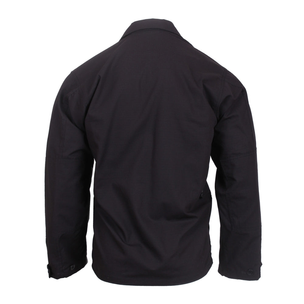 Rothco Rip-Stop BDU Shirt (100% Cotton Rip-Stop) Black - 2