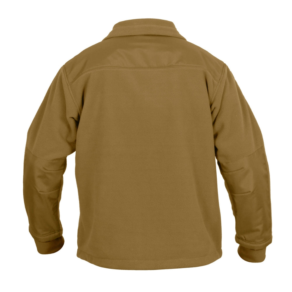 Rothco Spec Ops Tactical Fleece Jacket (Coyote Brown) - 3