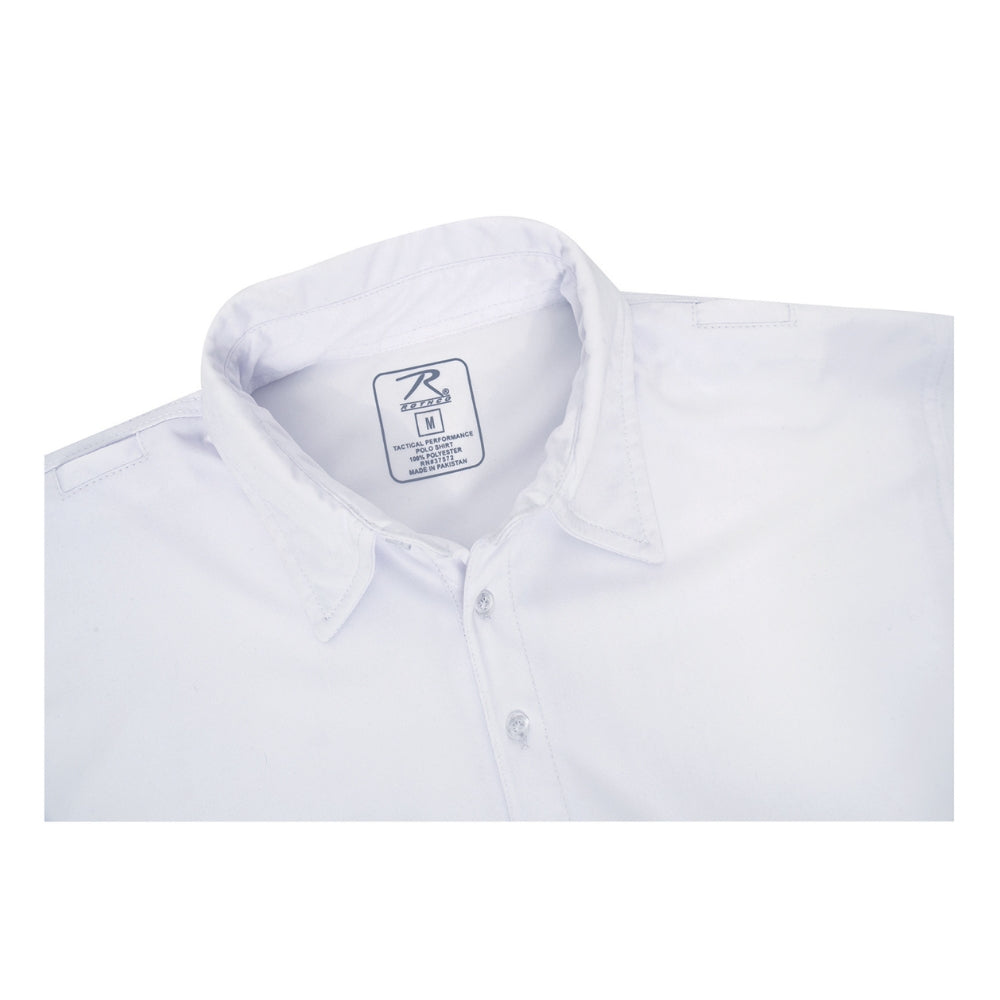 Rothco Tactical Performance Polo Shirt (White) | All Security Equipment - 4