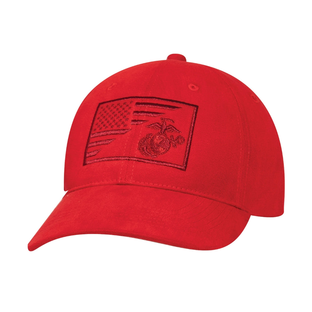 Rothco USMC Eagle, Globe and Anchor / US Flag Low Pro Cap - 10