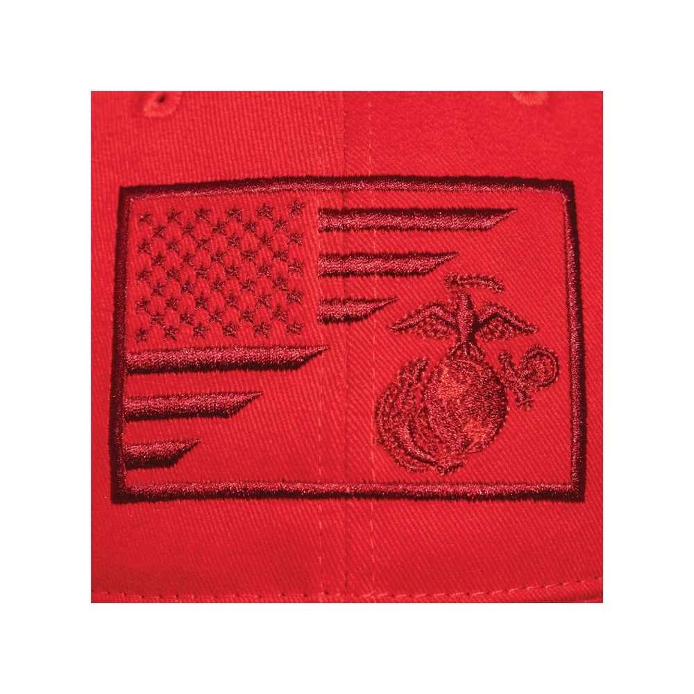 Rothco USMC Eagle, Globe and Anchor / US Flag Low Pro Cap - 13