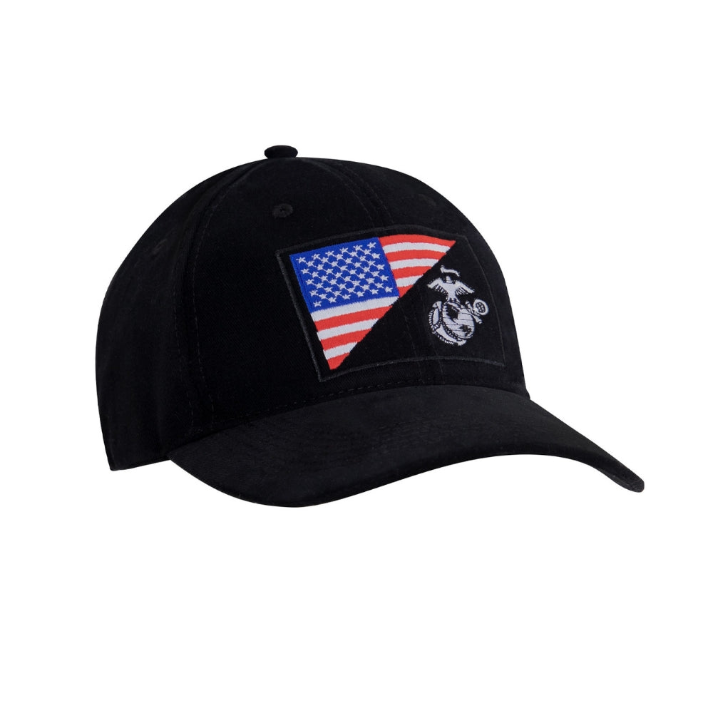 Rothco USMC Eagle, Globe and Anchor / US Flag Low Pro Cap - 5