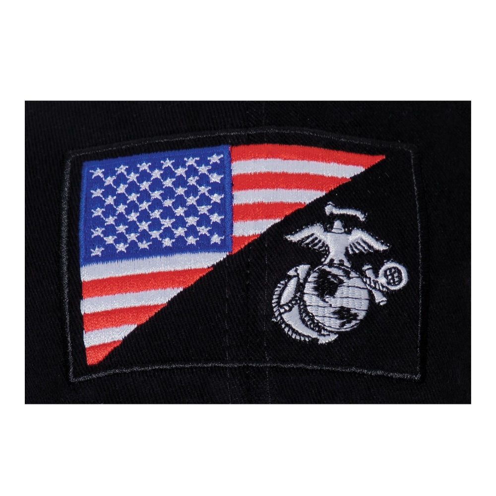 Rothco USMC Eagle, Globe and Anchor / US Flag Low Pro Cap - 7