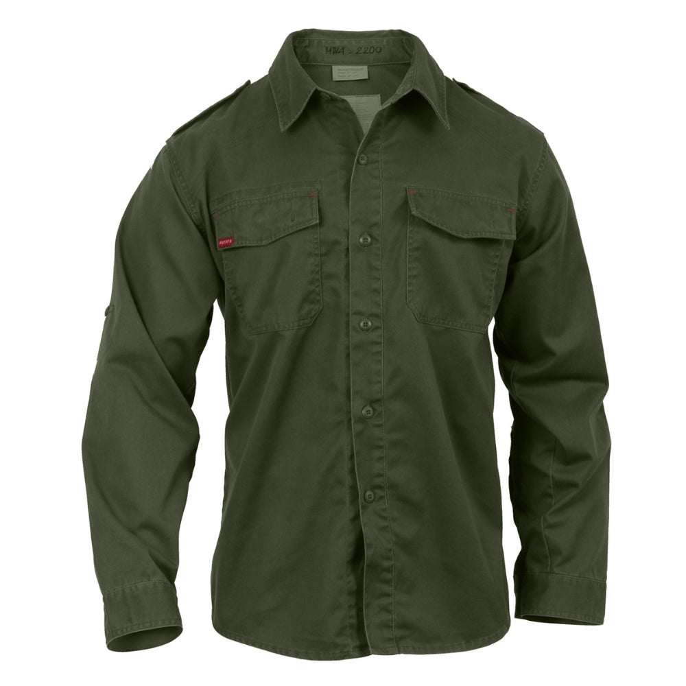 Rothco Vintage Fatigue Shirts (Olive Drab) | All Security Equipment - 1