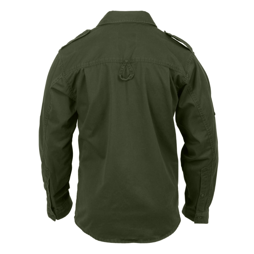 Rothco Vintage Fatigue Shirts (Olive Drab) | All Security Equipment - 5