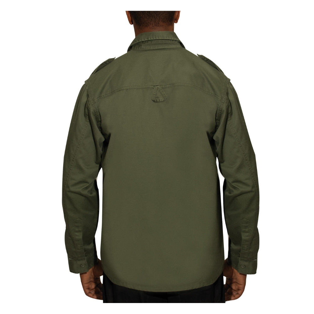 Rothco Vintage Fatigue Shirts (Olive Drab) | All Security Equipment - 6