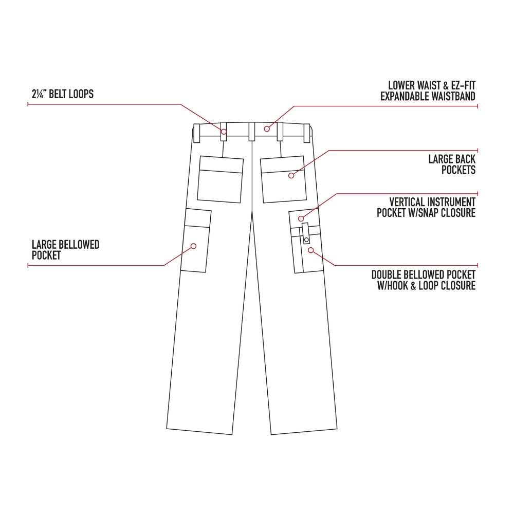 Rothco Women's EMT Pants (Navy Blue) | All Security Equipment - 3
