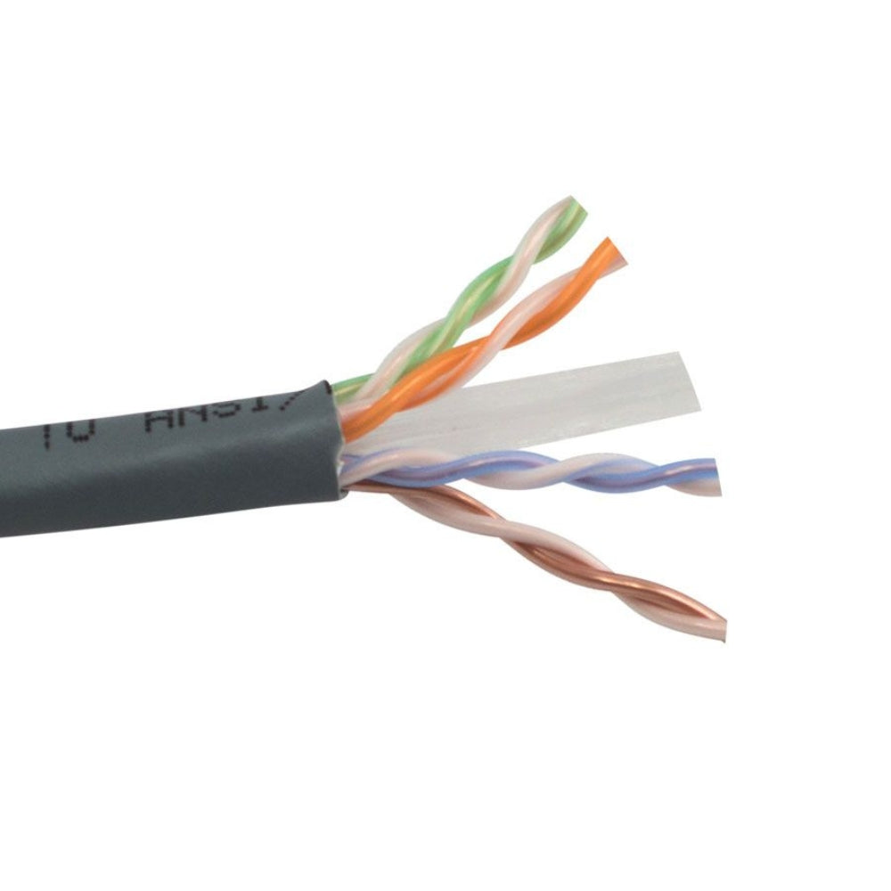 SCP CAT6 Unshielded UL CMP Plenum Gray 1000 ft. Reel in Box CAT6-P-GY
