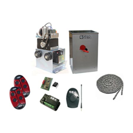 SEA Lepus Box Fast 24V DC BBU Chain Slide Gate Motor Model 1110BOX24-CSA with Stainless Stell Case