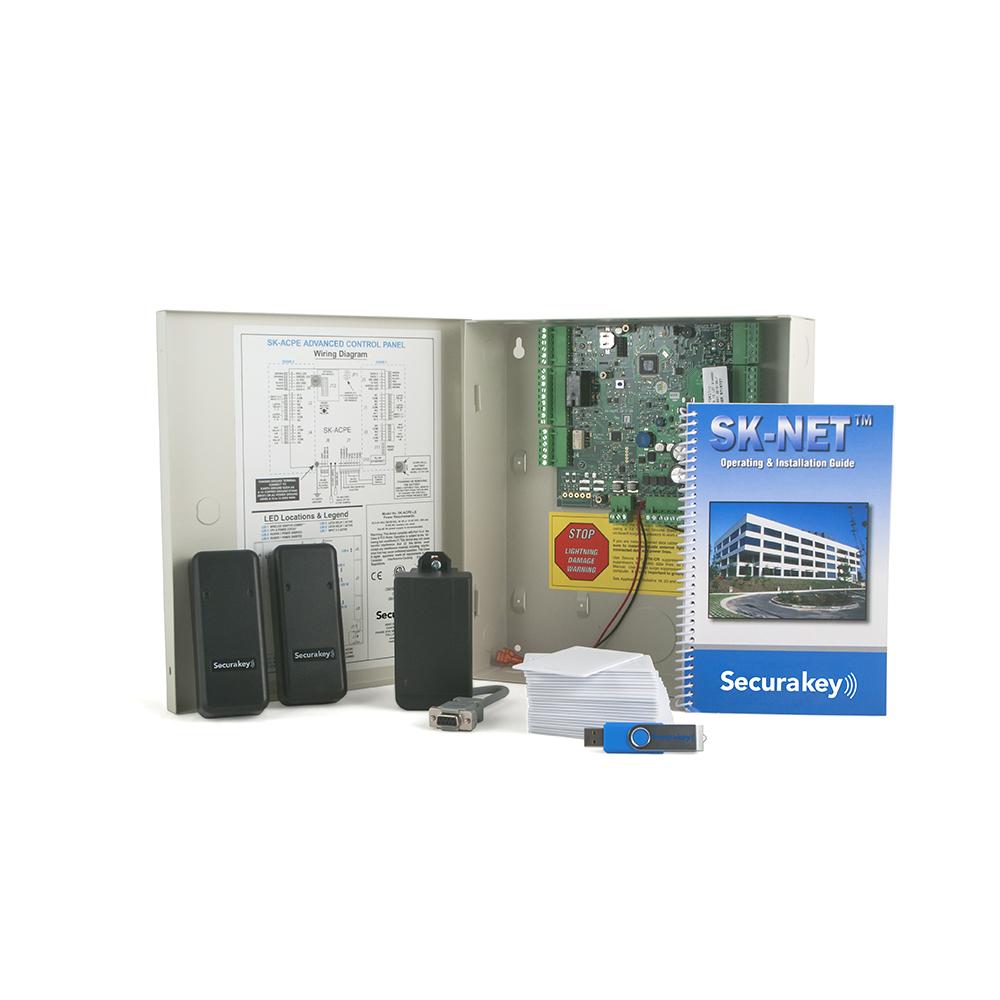 SecuraKey Starter Kit with Mullion Readers eACCESS1 | All Security Equipment