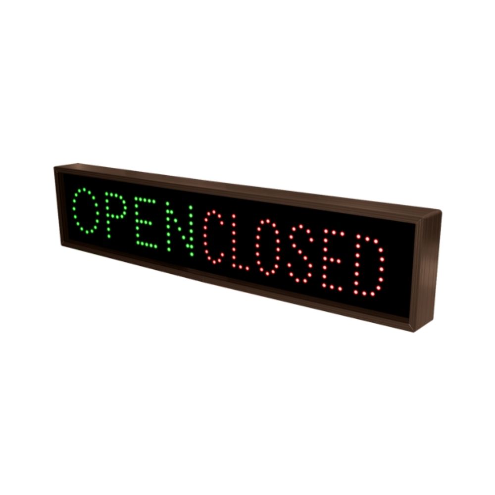 Signal-Tech OPEN | CLOSED TCL734GR-100/120-277VAC 6083