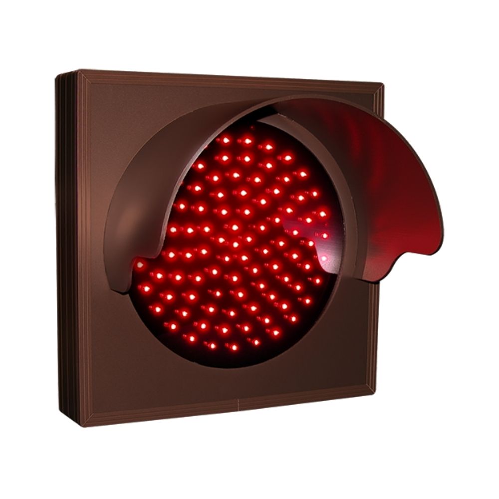 Signal-Tech Single Indicator Dot with Hood TCL77R-224H/12-24VDC 30132