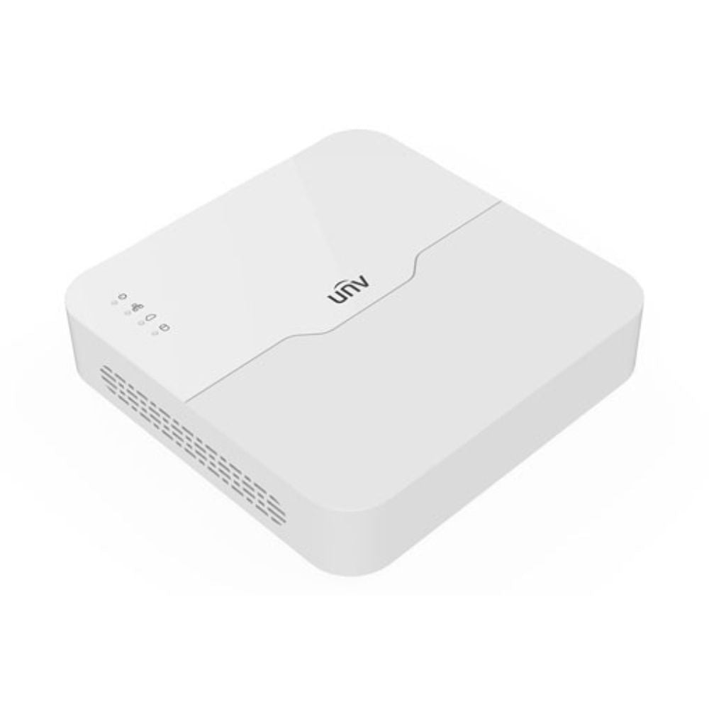 UNV 4-ch 1-SATA Ultra 265/H.265/H.264 NVR NVR301-04LX-P4