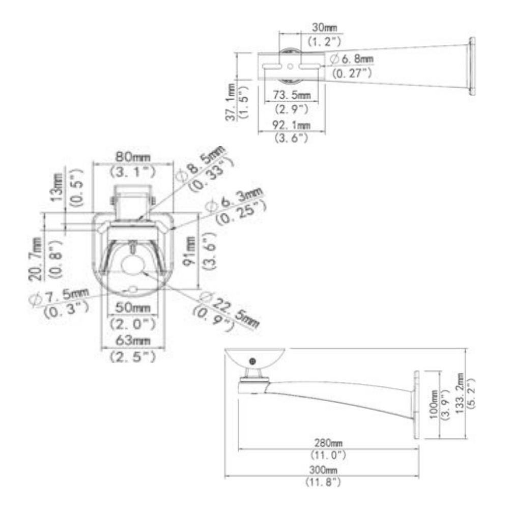 UNV Indoor Wall Mount TR-WM06-A-IN | All Security Equipment