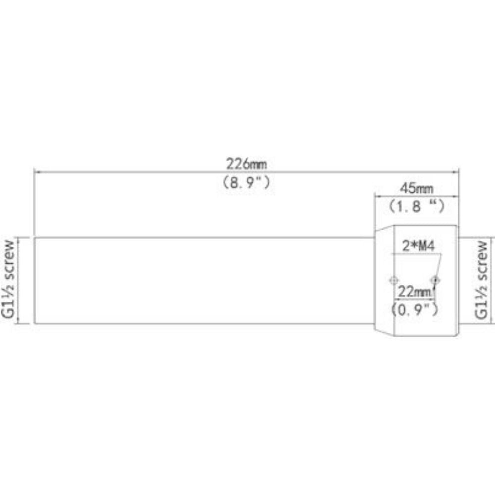 UNV PTZ Dome Pendant Mount (200mm) TR-SE45-IN