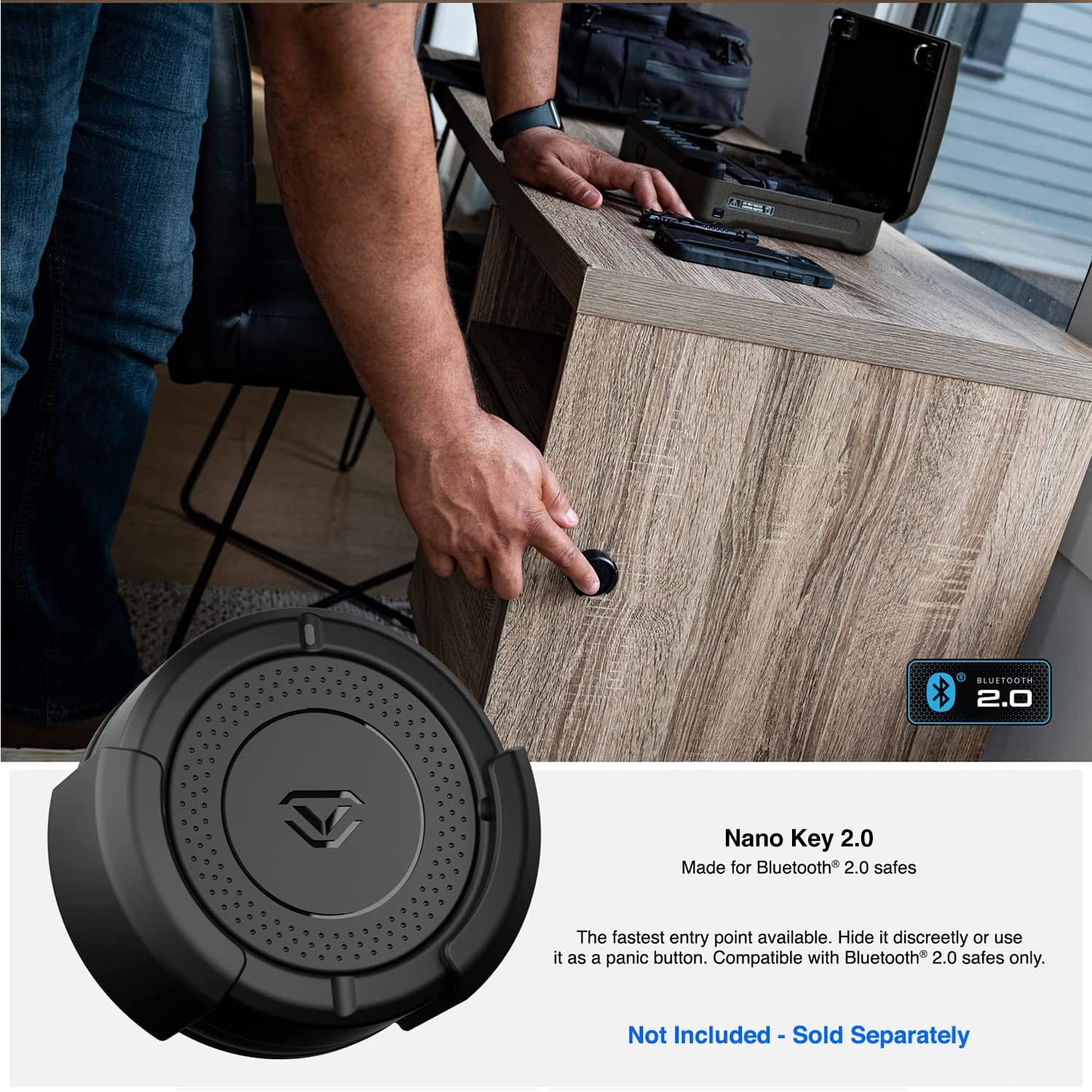Vaultek Biometric Bluetooth 2.0 20 Series (Black) VS20i-BK
