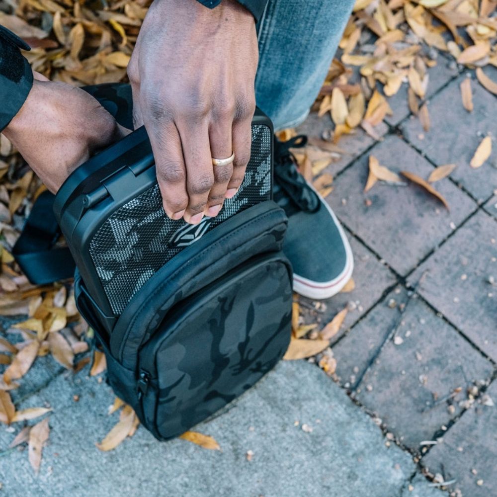 Vaultek LifePod SlingBag (Black Camo) VSB1-BC | All Security Equipment