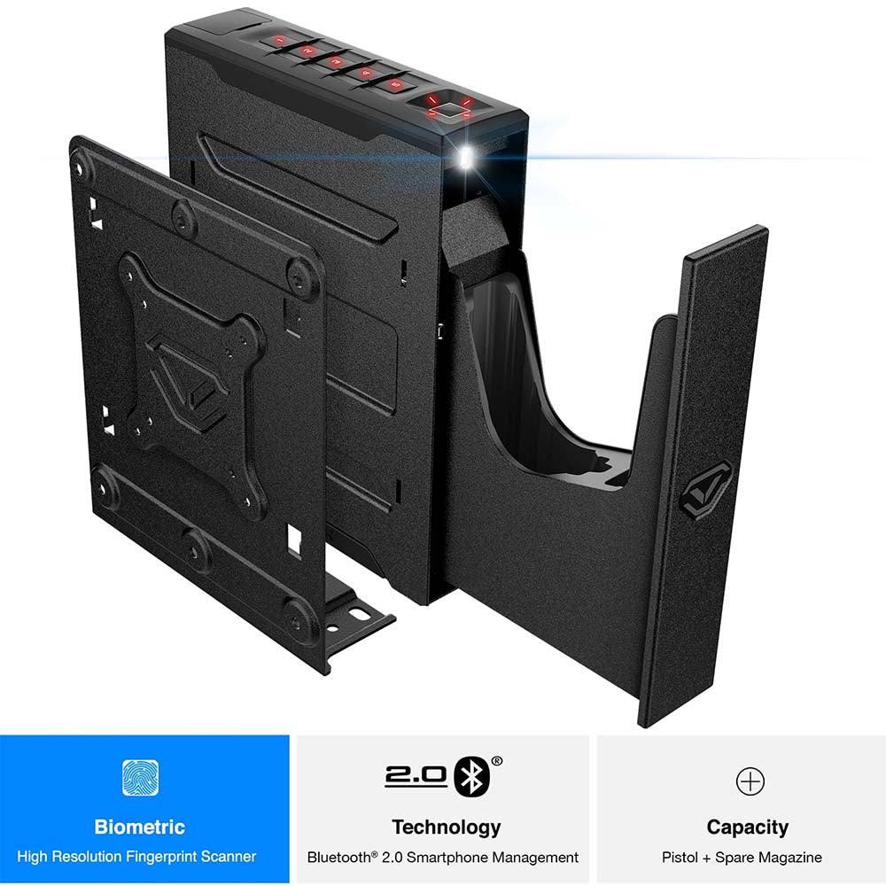 Vaultek SR20i Biometric and Bluetooth 2.0 Slider Safe SR20i-BK