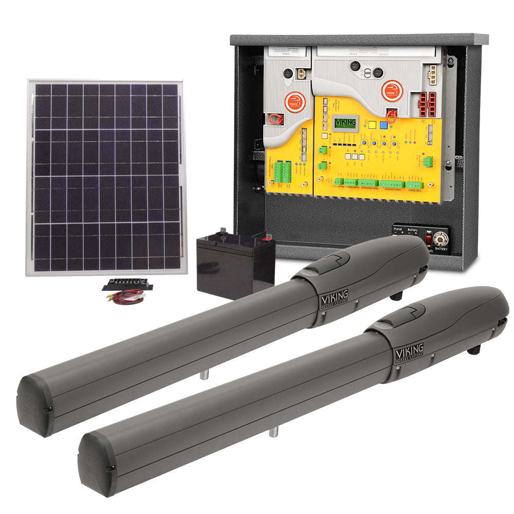 Viking G5 Solar Dual Swing Gate Operator Kit | VA-G5NX-DSKIT