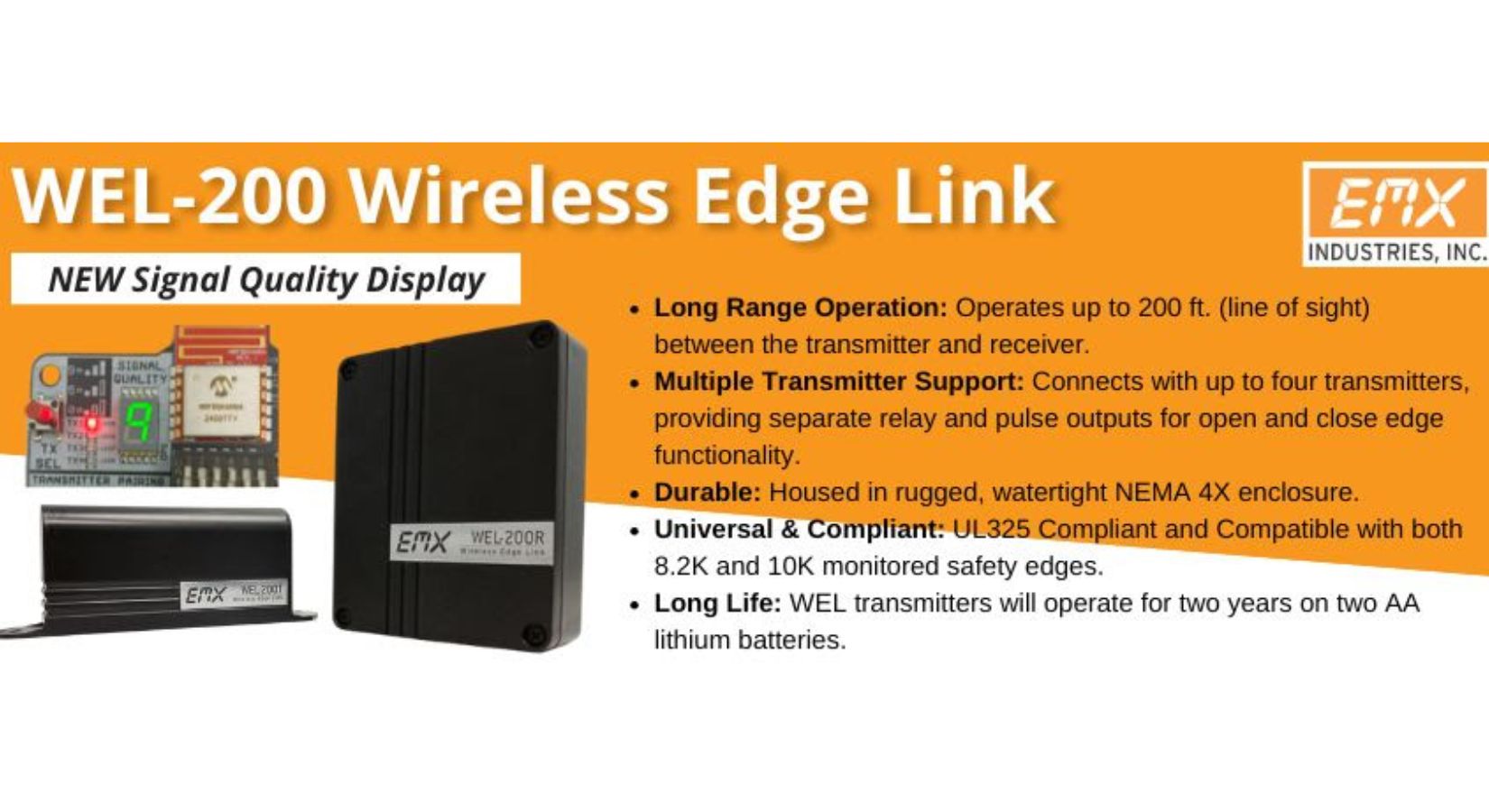 EMX Access Control - Getting The Most Out of Your WEL-200 Wireless Edge Sensor