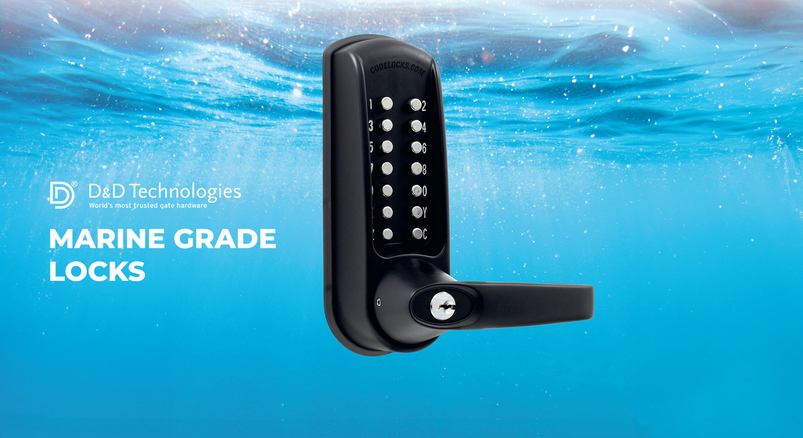 Dependable and Durable Marine Grade Locks from D&D Technologies | All Security Equipment