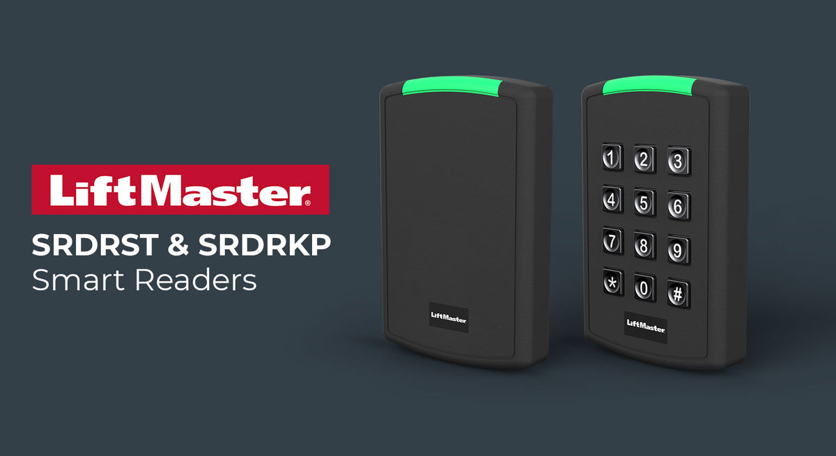 Introducing LiftMaster SRDRST & SRDRKP Smart Readers