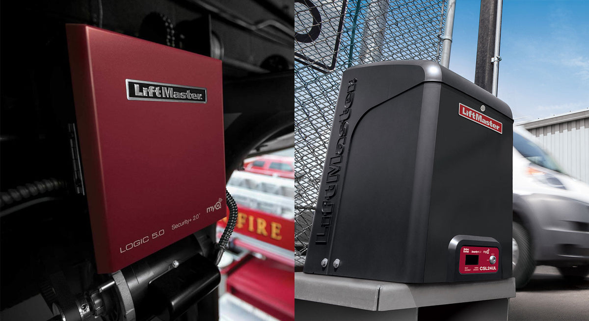Lift Gate Operator Only Sign Connecting LiftMaster Commercial Door & Gate Operators with myQ App