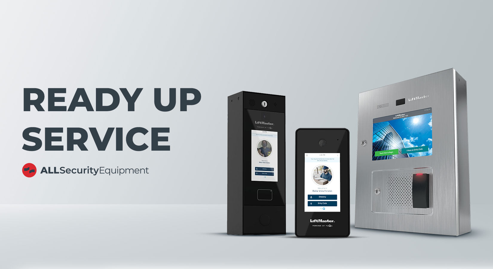 Ready Up Service for LiftMaster CAPXLV, CAPXM, and CAPXS Smart Intercoms | All Security Equipment