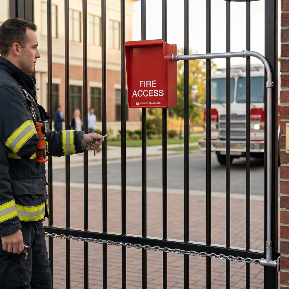 Knox Key Switches and Fire Access Boxes for Gates