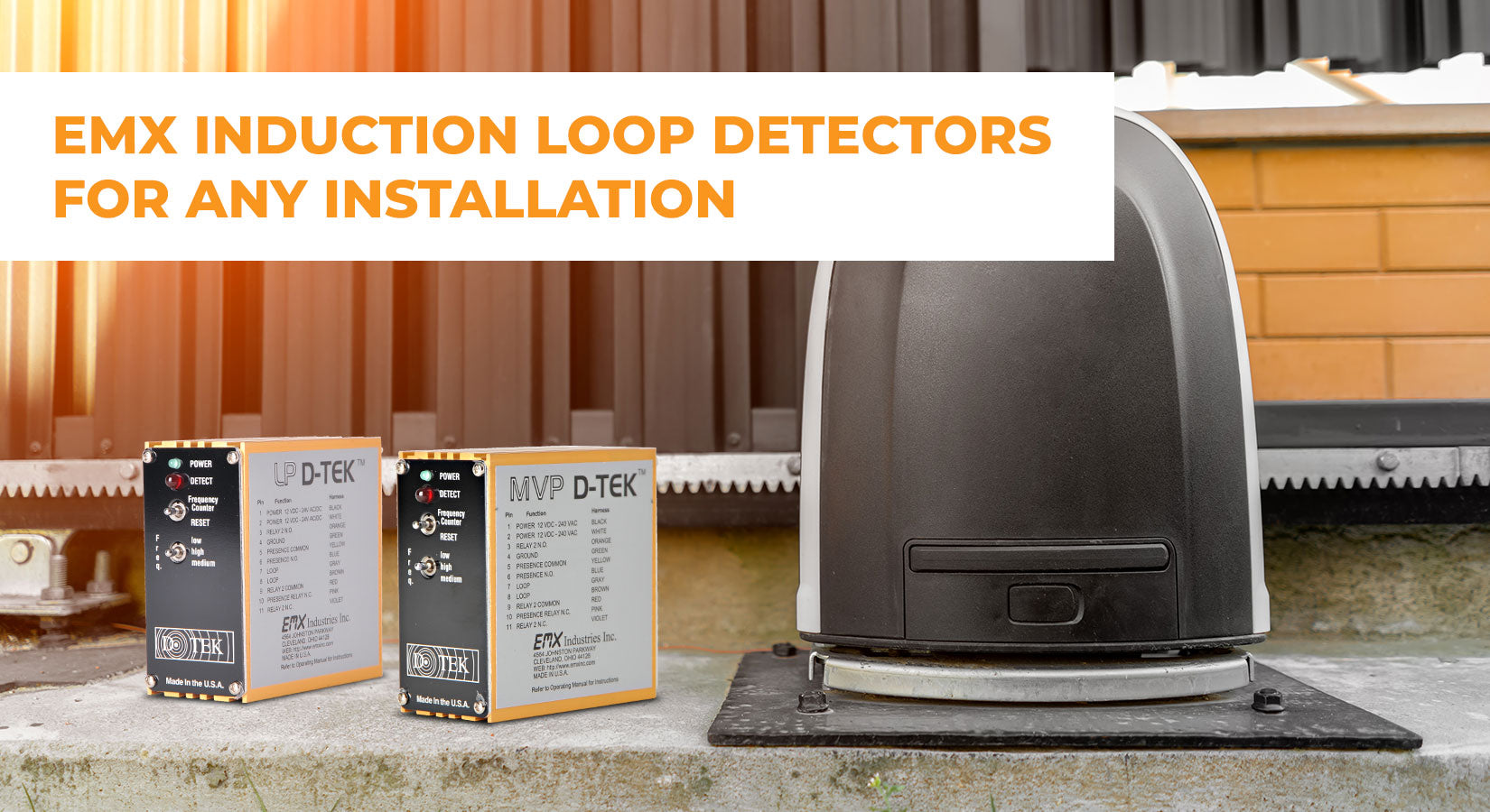 EMX Induction Loop Detectors For Any Installation | All Security Equipment
