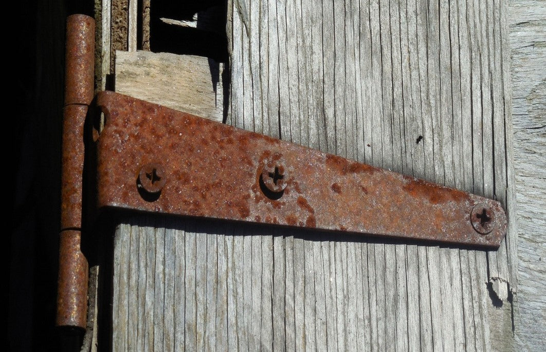 old gate hinge