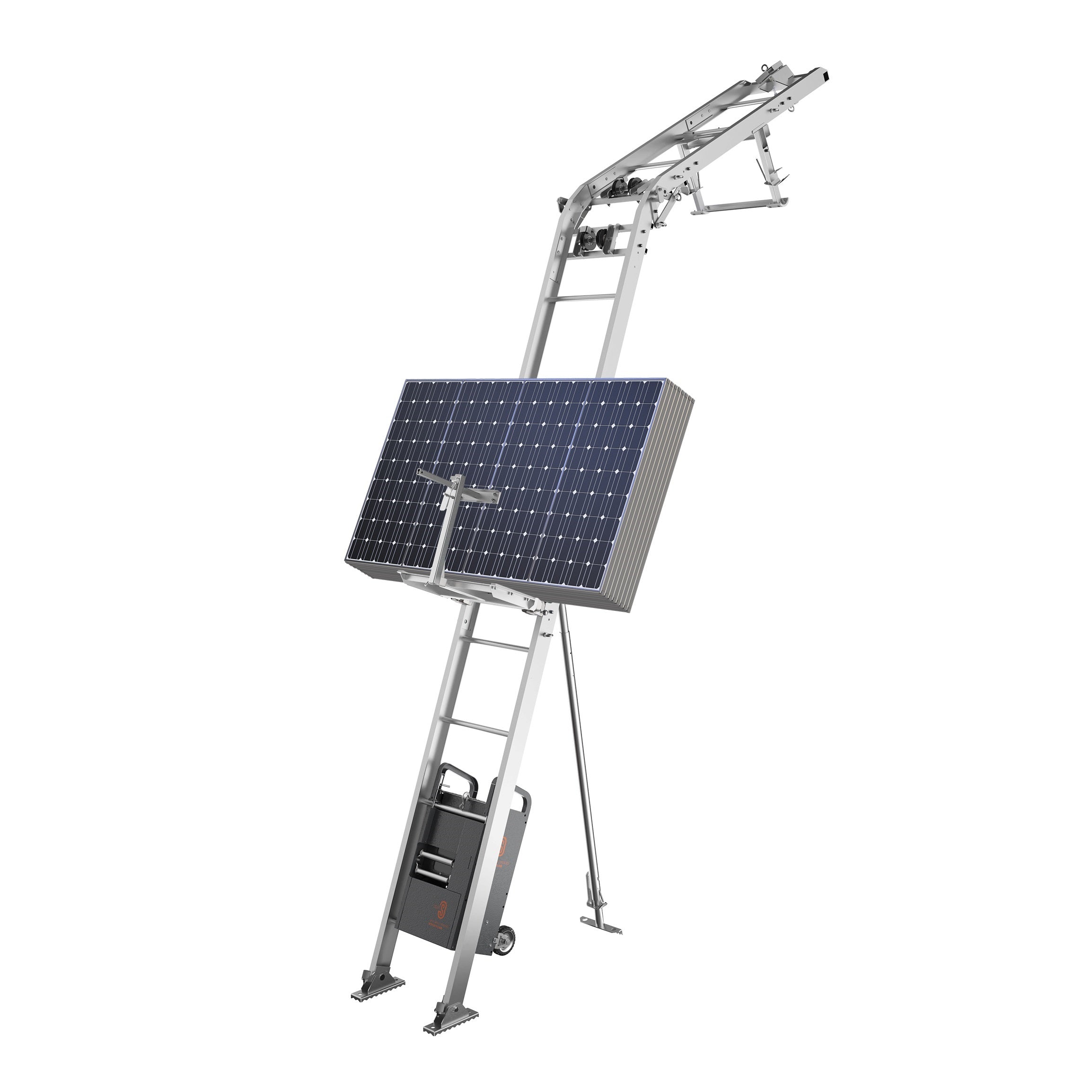 3S Lift MH001-110-14-A-M 46' Plug-in Ladder Hoist Kit | All Security Equipment