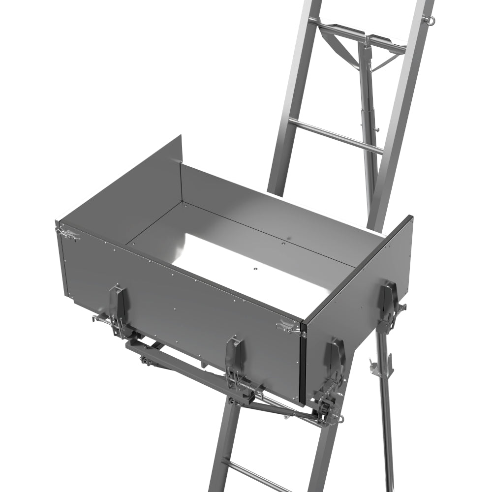Fork Lift Platform Ladder Platform Stairs, Folding Work Platform I