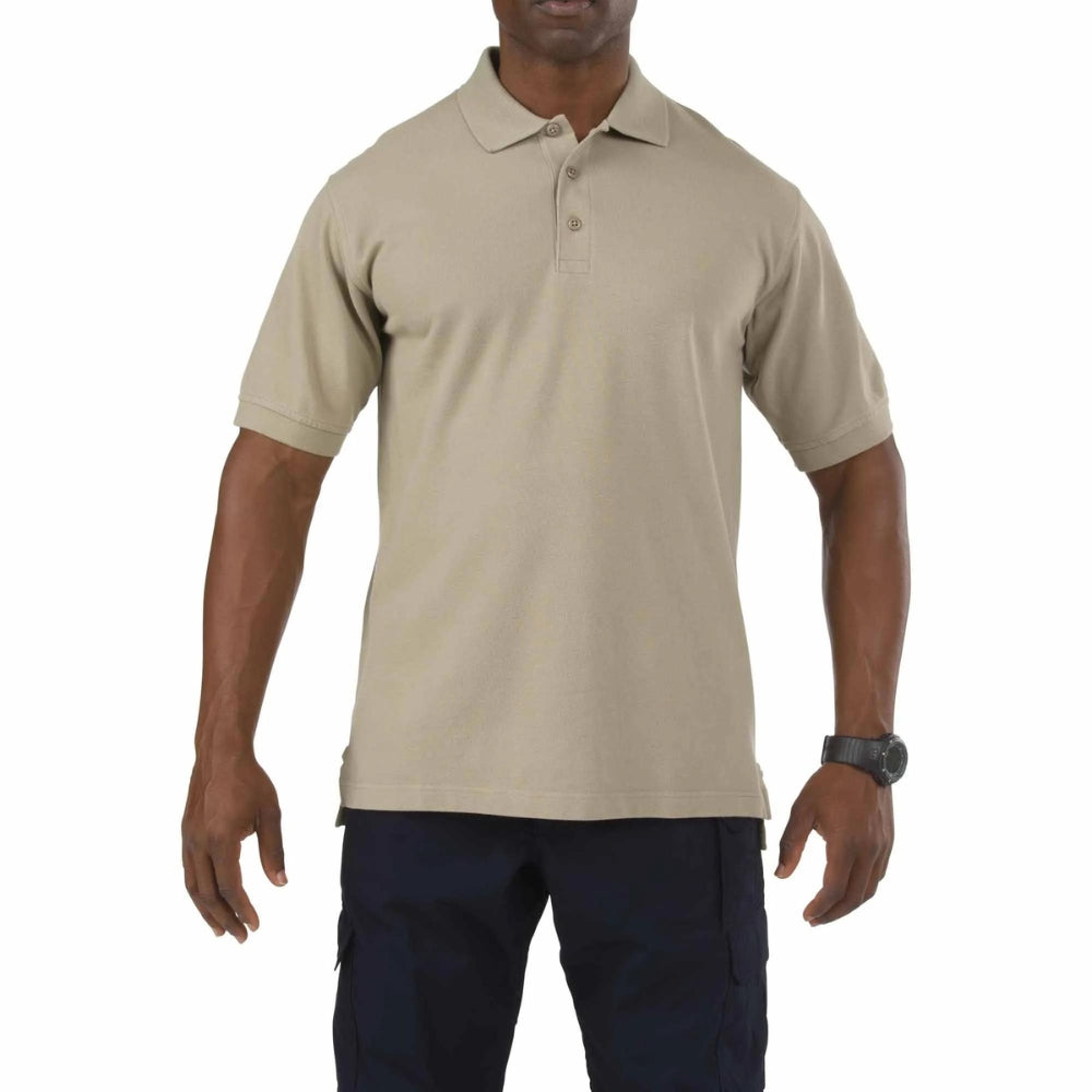 5.11 Tactical Professional Short Sleeve Polo Regular (Silver Tan)