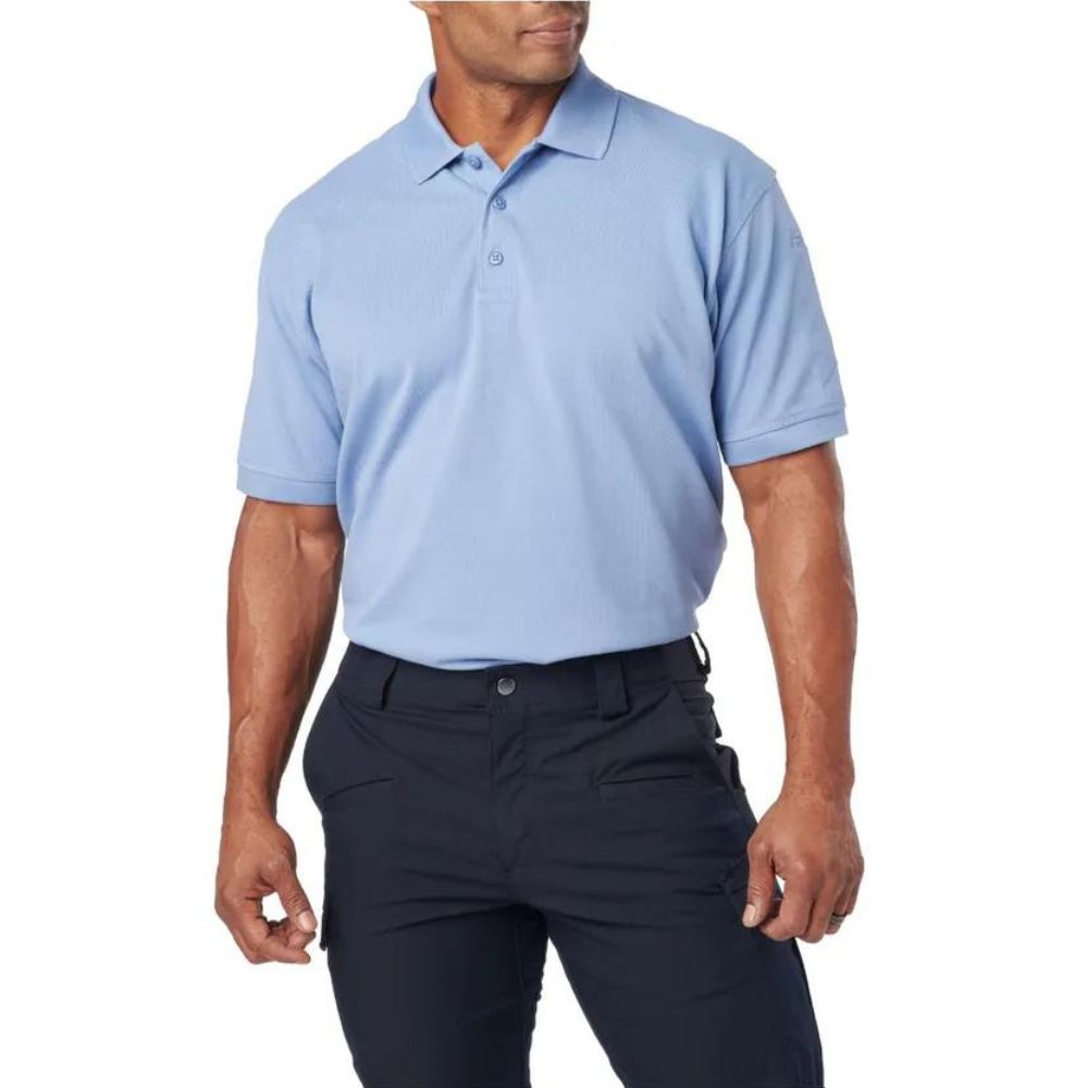 5.11 Tactical Professional Short Sleeve Polo Tall (Fire Med Blue)