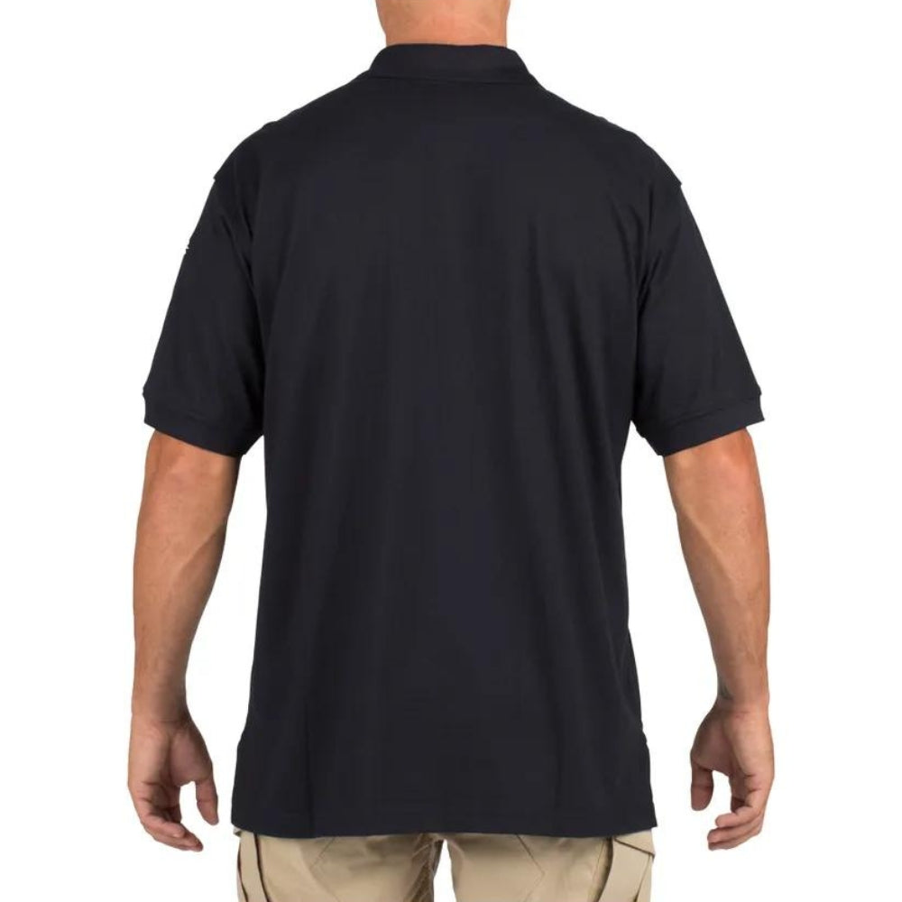 5.11 Tactical Short Sleeve Polo (Dark Navy) | All Security Equipment