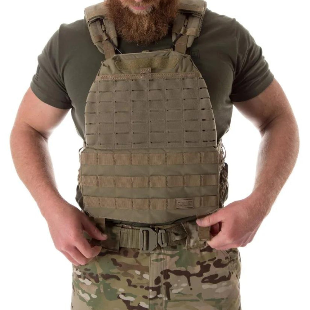 5.11 Tactical TacTec Plate Carrier (Black) | All Security Equipment