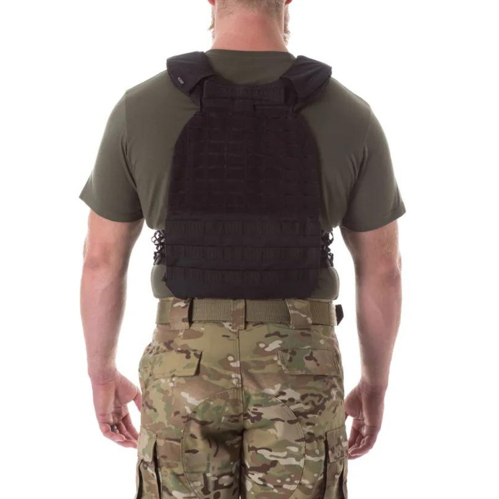 5.11 Tactical TacTec Plate Carrier (Black) | All Security Equipment